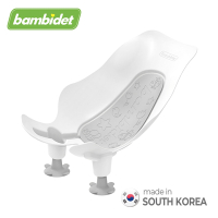 韓國Bambidet-Comfort寶寶可樂椅-灰色(洗屁屁椅/韓國製)