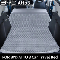 For BYD ATTO 3 Inflatable Air Mattress Outdoor Camping Inflatable Travel Bed Trunk Mat Auto Parts