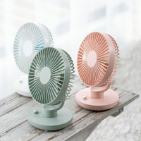 可搖頭小風扇迷你充電型辦公室靜音桌上大風力桌面電風扇便攜式制冷臺式小型usb臺扇學生宿舍寢室床頭上