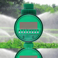 Garden Water Timer with 1/2/4-Way Hose Splitter Automatic Watering Irrigation Controller Adapter 4/7 8/11 16mm Hose