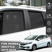 For Honda Shuttle 2015 2016 2017 2018 2019 Rear Side Window Sun Shade Magnetic Car Sunshade Front Windshield Mesh Curtain Visor