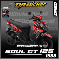Decal Soul GT 115 Full Body Stiker Soul GT 115 Full Body Striping Soul GT 115 Full Body Decal Hologr