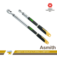 【Asmith(鐵匠牌)】3-60Nm三分頭WQ-60-2 電子式數顯扭力板手(一般型-數位扭力扳手)