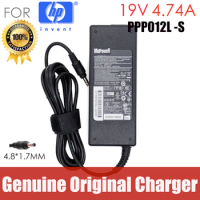Original 19V 4.74A 90W 4.8x1.7mm Ac adapter laptop charger For HP PPP012L-E PPP014L-S V3000 V3200 V3700 V3900 V3900 V6000 V9000