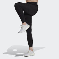 Adidas Tf Winter Q4 [HS8758] 女 緊身褲 運動 訓練 健身 吸濕 排汗 反光 亞洲版 黑