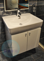 【麗室衛浴】瑞士品牌 LAUFEN PRO60CM面盆+防水發泡板浴櫃