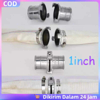 1 Inch Sambungan Kran Aluminium Selang Drip Selang Irigasi Konektor Selang Quick Connector Connector