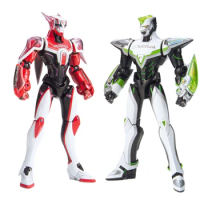 Bandai Original RISE TIGER &amp; BUNNY WILD TIGER Barnaby Brooks Jr Anime Action Figure Assembly Model Toys Gifts for Children Boys
