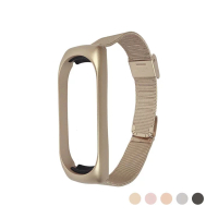 小米手環4/3共用 品質網織金屬錶帶