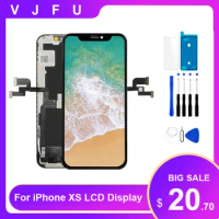 GX OLED Screen For iPhone X XS XR LCD Display Screen Replacement For iPhone 10 3D Touch Panel Digitizer Assembly No Dead Pixel