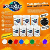 Tinta Sablon DutaPLast Premium 1KG I CAT SABLON KAOS Orange