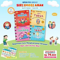 Ahlan - Seri Emosi Anak - Ahlan Buku Pengenalan Emosi Best Seller English