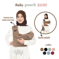 DERYLBABY Gendongan Bayi Samping Instan Geos Busa Gen Two  Plus Pouch