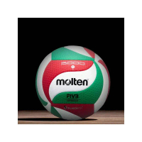 วอลเลย์บอล PU การแข่งขัน Molten V5M5000 Pro ได้รับการรับรองจาก FIVB ขนาด 5 เหมาะสำหรับการฝึกในร่มและ