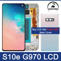 5.8" SUPER AMOLED For Samsung Galaxy S10e G970 LCD Display Touch Screen Digitizer Assembly For Samsung S10e G970F G970U G970W