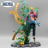 33cm One Piece Figures Marco Anime Figure GK Figurine IU Immortal Birds Model PVC Statue Toys Doll Collection Room Decora Gifts