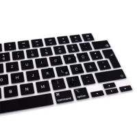 German for 2022 MacBook Air 13.6 M2 A2681 MacBook Pro 14 inch ＆ Pro 16 inch A2442 A2485 M1 Pro M1 Max silicone Keyboard Cover