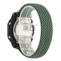 16mm Braided Solo Nylon Watch Band Strap For DW-5600 GW-M5610 G-5600E GM-5600 GW-B5600 5600BB GM-S5600