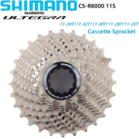 SHIMANO ULTEGRA R8000 Cassette Sprocket 11S HG800 11-34T 11 Speed CS-R8000 11-32T/11-30T/11-28T/11-25T Free Wheel For Road Bike
