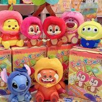 MINISO Disney Blind Box Alien Lotso Stitch Winnie The Pooh Chip 'n' Dale Red Panda Mei Anime Model Children's Toy Birthday Gift