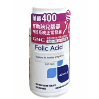 GNC葉酸400mcg Folic Acid 100粒