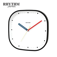 日本麗聲 個性 29.8cm 方型掛鐘 靜音鐘 CMG632NR02