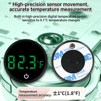 Fish Tank Digital Thermometer Accurate LED Thermometer Aquarium Temperature Measurement Suitable for