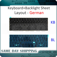 New Laptop A1706 Keyboard German EU EURO for MacBook Pro 13.3" Retina A1706 German Keyboard DE Deutsch QWERTZ Tastatur Keyboard