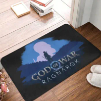 God Of War Ragnarok Anti-Slip Doormat Bath Mat God Of War Ragnarok Hallway Carpet Welcome Rug Home Decor