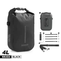 4L Bicycle Quick Release Bike Front Fork Bag Bike Waterproof Cycling Bag Portable Electric Scooter Storage Bag Cycling Accessory