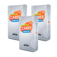 (新) CAREX 康樂 加大型尺寸 56mm 衛生套 保險套 12入 *3