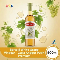 Bertolli White Grape Vinegar Cuka Anggur Putih 500 ml