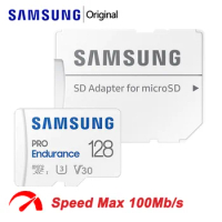 SAMSUNG PRO Endurance Micro SD 64GB Micro SD/TF Card 256gb 128gb Flash Micro Card U3 4K V30 Memory Card 32gb Micro SD For Phone