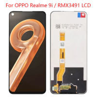 For OPPO Realme 9i LCD Display Touch Screen Digitizer Assembly Replacement For Realme 9i Phone RMX3491 LCD 6.6''