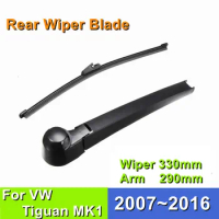 Rear Wiper Blade For Volkswagen VW Tiguan MK1 13" Car Windshield Windscreen 2007 2008 2009 2010 2011 2012 2013 2014 2016