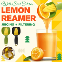 Lemon Squeezers Manual Fruit Juicer With Catcher Citrus Lime Orange Juice Maker Plastic Juicer Machine Kitchen Gadgets Accessory