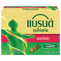 แบรนด์ซุปไก่สกัด ผสมถั่งเฉ้า 42 มล. x 12 ขวด