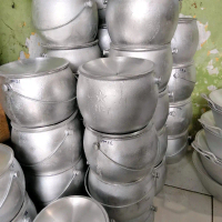 Panci Kastrol Nasi Liwet Tradisional Almunium