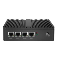 Mini PC Intel Celeron J1900 J4125 N5105 N100 Firewall Router Quad-cores 4x Gigabit Ethernet Support Pfsense OPNsense