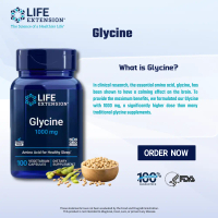 Life Extension Glycine 1000 mg 100 vegetarian capsules