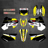 For Suzuki 125 250 RM 2000-1999 Motorcycle Backgrounds Graphics Decals Stickers for Suzuki RM250 RM125 RM 250 RM 125 1999 2000