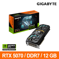 技嘉Gigabyte GeForce RTX5070 GAMING OC 12G 顯示卡