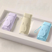 Ô bỏ túi mini chống nắng và tia cực tím dành cho phụ nữ thẩm mỹ cao,ô gấp gọn mini cute