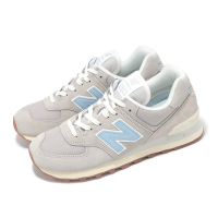 New Balance 休閒鞋 574 女鞋 月岩灰 鉻藍 麂皮 網布 經典 NB WL574GQ2-B
