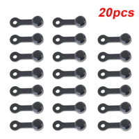 20Pcs Silicone Gel Bicycle Dust Cover Cap Oil Nozzle Cover Rubber Sleeve XT Clamp Repair Parts for Mountain Road Bike