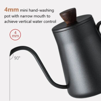 Pour Over Kettle Rust-resistant Precise Pouring Convenient Handle Compact Design Easy To Clean Mini Pour Over Kettle Mini Kettle