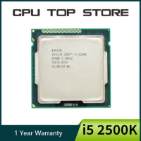 Used INTEL Core i5 2500K Processor Quad-Core 3.3GHz LGA 1155 TDP 95W 6MB Cache With HD Graphics Desktop CPU