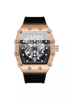 Skmei Jam Tangan Analog Pria BINBOND B8577 Water Resist ORIGINAL - RoseBlack