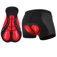 Bicycle Biker Underwear Men's Thickened Silicone Mountain Cycling Pants Quick-Drying Road Bike Shorts