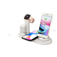 安卓/蘋果 三合一手機充電座 支援無線充電 iPhone AirPods Apple Watch